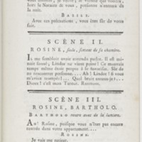 Barbier de Séville, ou la Précaution inutile (Le), comédie en quatre actes ; par M. de Beaumarchais ; représentée & tombée sur le théâtre de la Comédie Françoise aux Tuileries, le 23 de février 1775