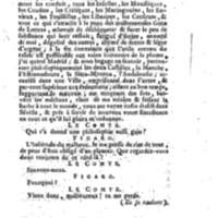 Barbier de Séville, ou la Précaution inutile (Le), comédie en quatre actes, par M. de Beaumarchais, représentée sur le théâtre de la Comédie Française le 23 février 1775 (avec une Lettre modérée sur la chute et la critique du Barbier de Séville)