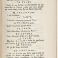 Philosophe sans le savoir (Le), comédie en prose et en cinq actes… par M. Sedaine. [Paris, les Comédiens français, 2 novembre 1765]