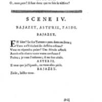 Bajazet premier, tragédie par M. le chevalier de P***