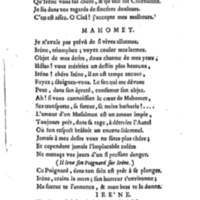 Mahomet second, tragédie, par M. de La Noue