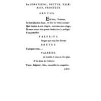 Brutus de M. de Voltaire (Le), avec un Discours sur la tragédie