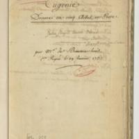 Eugénie, drame en cinq actes et en prose