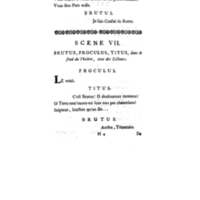 Brutus de M. de Voltaire (Le), avec un Discours sur la tragédie