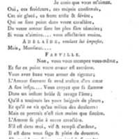 Adélaïde, ou l'Antipathie pour l'amour, comédie en deux actes, en vers de dix syllabes. Représentée pour la première fois, par les Comédiens franc̜ois, le 10 juillet 1780