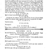 Barbier de Séville, ou la Précaution inutile (Le), comédie en quatre actes, par M. de Beaumarchais, représentée sur le théâtre de la Comédie Française le 23 février 1775 (avec une Lettre modérée sur la chute et la critique du Barbier de Séville)