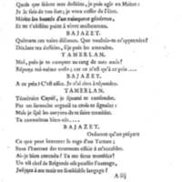 Bajazet premier, tragédie par M. le chevalier de P***