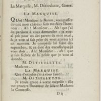 Gageure imprévue (La), comédie en prose et en un acte… par M. Sedaine. [Paris, les Comédiens français, 27 mai 1768]