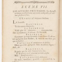 Barbier de Séville, ou la Précaution inutile (Le), comédie en quatre actes, par M. de Beaumarchais, représentée sur le théâtre de la Comédie Française le 23 février 1775 (avec une Lettre modérée sur la chute et la critique du Barbier de Séville)
