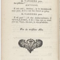 Philosophe sans le savoir (Le), comédie en prose et en cinq actes… par M. Sedaine. [Paris, les Comédiens français, 2 novembre 1765]