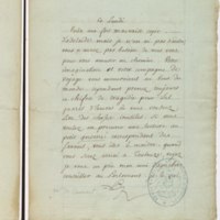 Recueil de lettres de Voltaire, de Mme du Châtelet et de Jean-Jacques Rousseau, préparé en 1782 pour une édition, par un ancien secrétaire de l'abbé de Sade