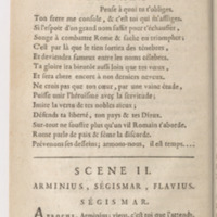 Chérusques (Les), tragédie ; tirée du théâtre allemand ; par M. Bauvin