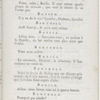Barbier de Séville, ou la Précaution inutile (Le), comédie en quatre actes ; par M. de Beaumarchais ; représentée & tombée sur le théâtre de la Comédie Françoise aux Tuileries, le 23 de février 1775