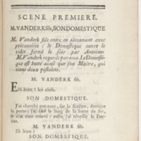 Philosophe sans le savoir (Le), comédie en prose et en cinq actes… par M. Sedaine. [Paris, les Comédiens français, 2 novembre 1765]