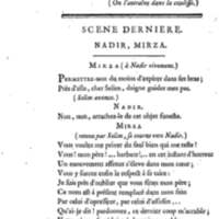 Nadir, ou Thamas-Kouli-Kan : tragédie, par M. D. B. Représentée pour la première fois, sur le Théâtre de la Nation, le 31 août 1780