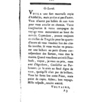 Lettres de M. de Voltaire et de sa célèbre amie [la marquise du Châtelet] ; suivies d'un petit Poëme, d'une lettre de J.-J. Rousseau, & d'un parallèle entre Voltaire et J.-J. Rousseau