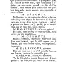 Bourru bienfaisant (Le), comédie en trois actes et en prose, de M. Goldoni, représentée à la cour le 5 novembre 1771, et représentée pour la première fois par les Comédiens français ordinaires du Roi le 4 novembre 1771