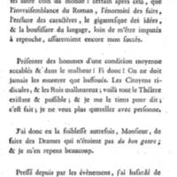 Barbier de Séville, ou la Précaution inutile (Le), comédie en quatre actes, par M. de Beaumarchais, représentée sur le théâtre de la Comédie Française le 23 février 1775 (avec une Lettre modérée sur la chute et la critique du Barbier de Séville)