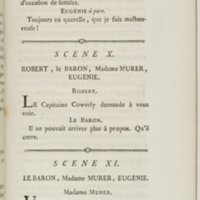 Eugénie, drame en cinq actes en prose, enrichi de figures en taille-douce ; avec un Essai sur le drame sérieux