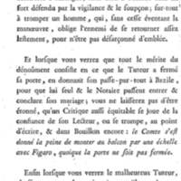 Barbier de Séville, ou la Précaution inutile (Le), comédie en quatre actes, par M. de Beaumarchais, représentée sur le théâtre de la Comédie Française le 23 février 1775 (avec une Lettre modérée sur la chute et la critique du Barbier de Séville)