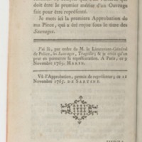 Hirza, tragédie, par M. de Sauvigny… (Comédiens ordinaires du Roi, 27 mai 1767)