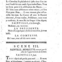 Amants sans le sçavoir (Les), comédie, en trois actes, et en prose, représentée pour la premiere fois par les Comédiens ordinaires du Roi, le 6 juillet 1771, au théâtre du Palais des Tuileries