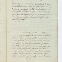 Recueil de lettres de Voltaire, de Mme du Châtelet et de Jean-Jacques Rousseau, préparé en 1782 pour une édition, par un ancien secrétaire de l'abbé de Sade