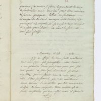 Recueil de lettres de Voltaire, de Mme du Châtelet et de Jean-Jacques Rousseau, préparé en 1782 pour une édition, par un ancien secrétaire de l'abbé de Sade