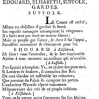 Comte de Warwik [sic] (Le), tragédie par M. de La Harpe, représentée pour la première fois par les Comédiens françois ordinaires du Roi, le 7 novembre 1763