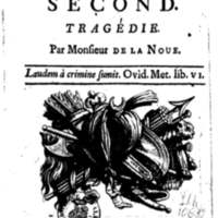 Mahomet second, tragédie, par M. de La Noue