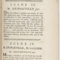 Philosophe sans le savoir (Le), comédie en prose et en cinq actes… par M. Sedaine. [Paris, les Comédiens français, 2 novembre 1765]