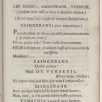 Célibataire (Le), comédie en cinq actes et en vers, représentée pour la première fois par les Comédiens françois, le 20 septembre 1775