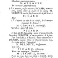 Bourru bienfaisant (Le), comédie en trois actes et en prose, de M. Goldoni, représentée à la cour le 5 novembre 1771, et représentée pour la première fois par les Comédiens français ordinaires du Roi le 4 novembre 1771