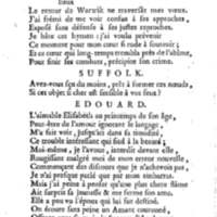 Comte de Warwik [sic] (Le), tragédie par M. de La Harpe, représentée pour la première fois par les Comédiens françois ordinaires du Roi, le 7 novembre 1763