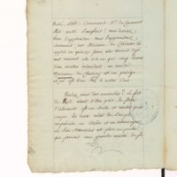 Recueil de lettres de Voltaire, de Mme du Châtelet et de Jean-Jacques Rousseau, préparé en 1782 pour une édition, par un ancien secrétaire de l'abbé de Sade