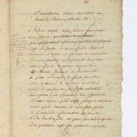 Recueil de lettres de Voltaire, de Mme du Châtelet et de Jean-Jacques Rousseau, préparé en 1782 pour une édition, par un ancien secrétaire de l'abbé de Sade