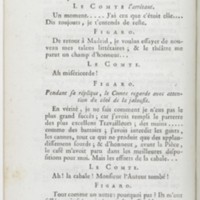 Barbier de Séville, ou la Précaution inutile (Le), comédie en quatre actes ; par M. de Beaumarchais ; représentée & tombée sur le théâtre de la Comédie Françoise aux Tuileries, le 23 de février 1775