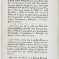 Barbier de Séville, ou la Précaution inutile (Le), comédie en quatre actes ; par M. de Beaumarchais ; représentée & tombée sur le théâtre de la Comédie Françoise aux Tuileries, le 23 de février 1775