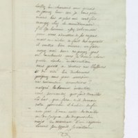 Recueil de lettres de Voltaire, de Mme du Châtelet et de Jean-Jacques Rousseau, préparé en 1782 pour une édition, par un ancien secrétaire de l'abbé de Sade