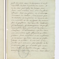 Recueil de lettres de Voltaire, de Mme du Châtelet et de Jean-Jacques Rousseau, préparé en 1782 pour une édition, par un ancien secrétaire de l'abbé de Sade