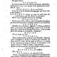 Barbier de Séville, ou la Précaution inutile (Le), comédie en quatre actes, par M. de Beaumarchais, représentée sur le théâtre de la Comédie Française le 23 février 1775 (avec une Lettre modérée sur la chute et la critique du Barbier de Séville)