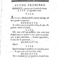Amants sans le sçavoir (Les), comédie, en trois actes, et en prose, représentée pour la premiere fois par les Comédiens ordinaires du Roi, le 6 juillet 1771, au théâtre du Palais des Tuileries