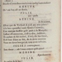 Célibataire (Le), comédie en cinq actes et en vers, représentée pour la première fois par les Comédiens françois, le 20 septembre 1775