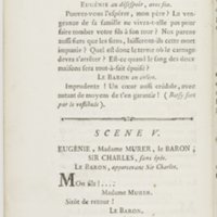 Eugénie, drame en cinq actes en prose, enrichi de figures en taille-douce ; avec un Essai sur le drame sérieux