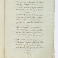 Recueil de lettres de Voltaire, de Mme du Châtelet et de Jean-Jacques Rousseau, préparé en 1782 pour une édition, par un ancien secrétaire de l'abbé de Sade