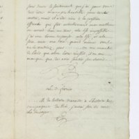 Recueil de lettres de Voltaire, de Mme du Châtelet et de Jean-Jacques Rousseau, préparé en 1782 pour une édition, par un ancien secrétaire de l'abbé de Sade