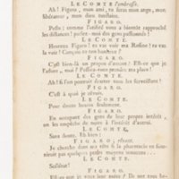 Barbier de Séville, ou la Précaution inutile (Le), comédie en quatre actes, par M. de Beaumarchais, représentée sur le théâtre de la Comédie Française le 23 février 1775 (avec une Lettre modérée sur la chute et la critique du Barbier de Séville)