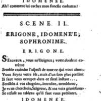 Idoménée, tragédie, par M. Le Mierre, représentée pour la première fois, par les Comédiens françois ordinaires du Roi, le lundi 13 février 1764