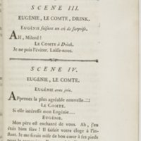 Eugénie, drame en cinq actes en prose, enrichi de figures en taille-douce ; avec un Essai sur le drame sérieux