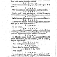 Barbier de Séville, ou la Précaution inutile (Le), comédie en quatre actes, par M. de Beaumarchais, représentée sur le théâtre de la Comédie Française le 23 février 1775 (avec une Lettre modérée sur la chute et la critique du Barbier de Séville)